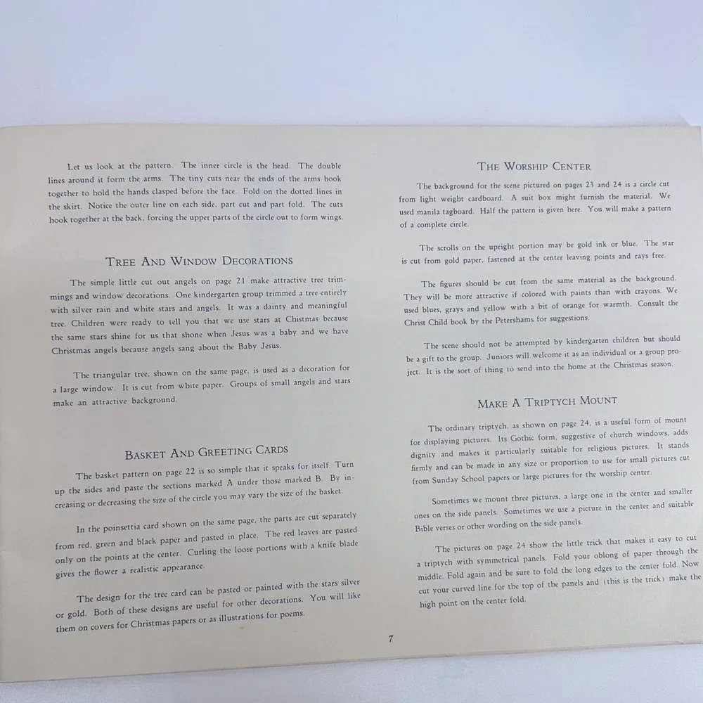 Vintage Teachers Activity Book Religion Elementary Minor-Bryant CR Gibson 12x9